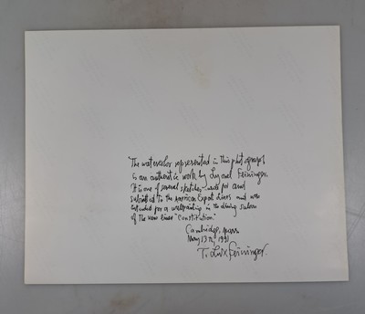 27083271f - Lyonel Feininger, 1871-1956 New York, Segelboote auf einem Vorgebirgssee, Aquarell und ...