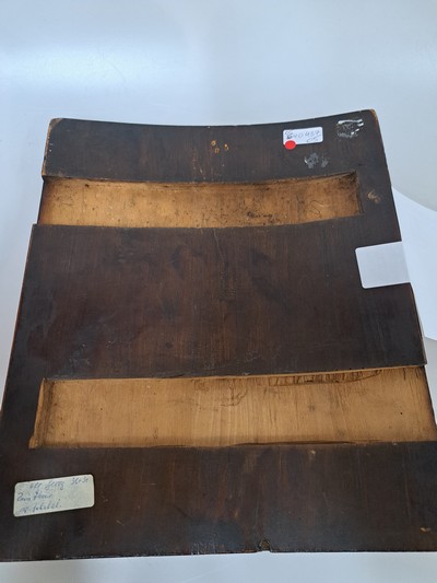 27083490b - Ikone, Russland, 2. Hälfte 19. Jh., Hl. Georg tötet den Drachen, Tempera auf Holz, ca. ...