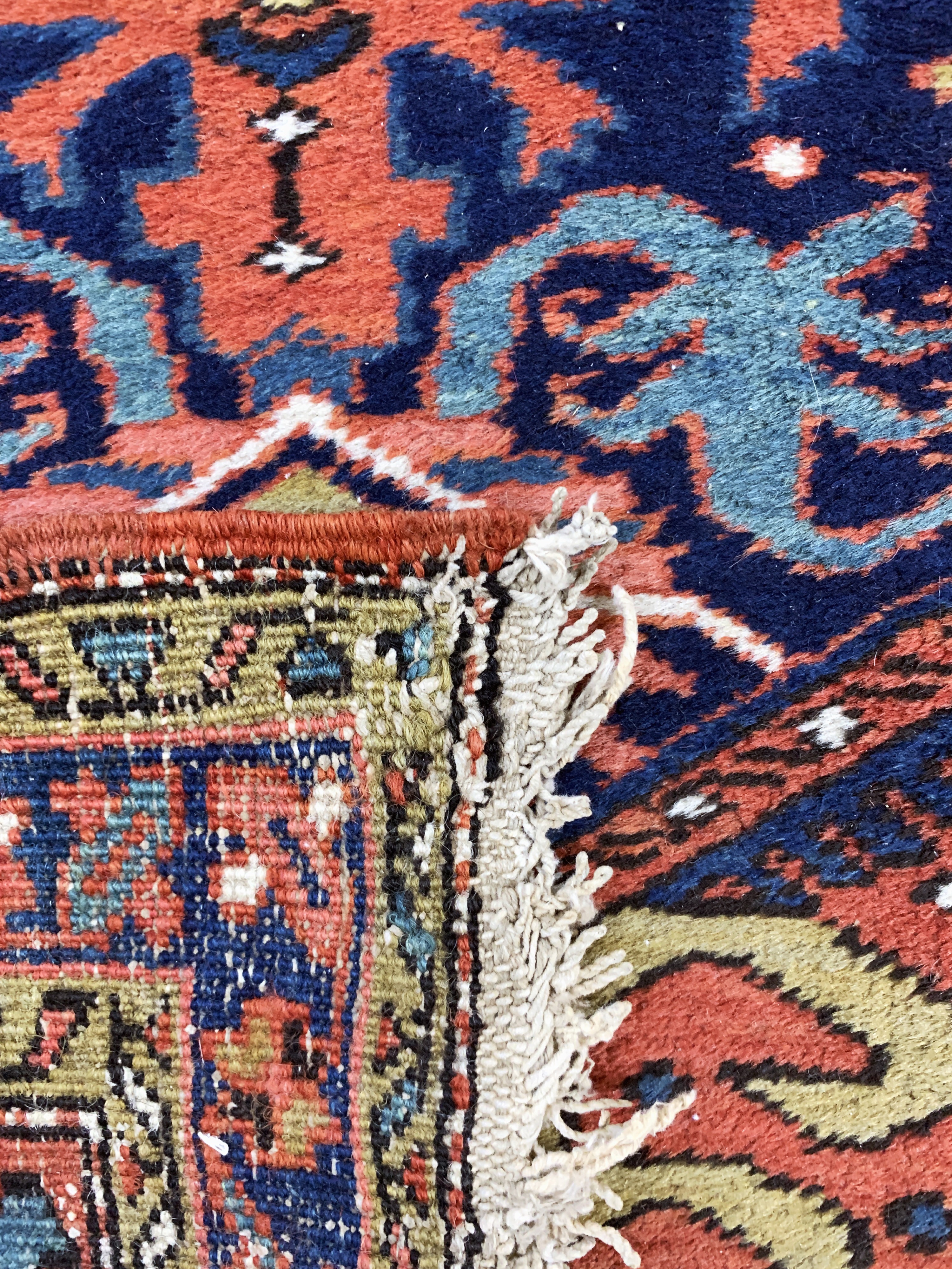 Detail f: Heriz alt, Persien, Anfang 20.Jhd, Wolle auf Baumwolle, ca. 303 x 90 cm, EHZ: 2
