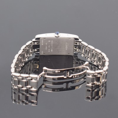 27085336d - CARTIER Tank Americaine in WG 750/000 Referenz 2489, quarz, Boden 4-fach verschr., ...