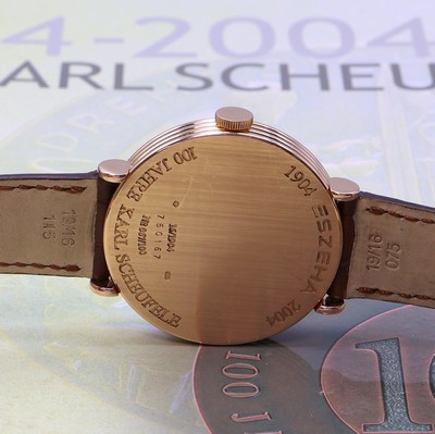 27085385e - CHOPARD ESZEHA seltene, auf 100 Stück limitierte Armbanduhr in RG 750/000 Referenz ...