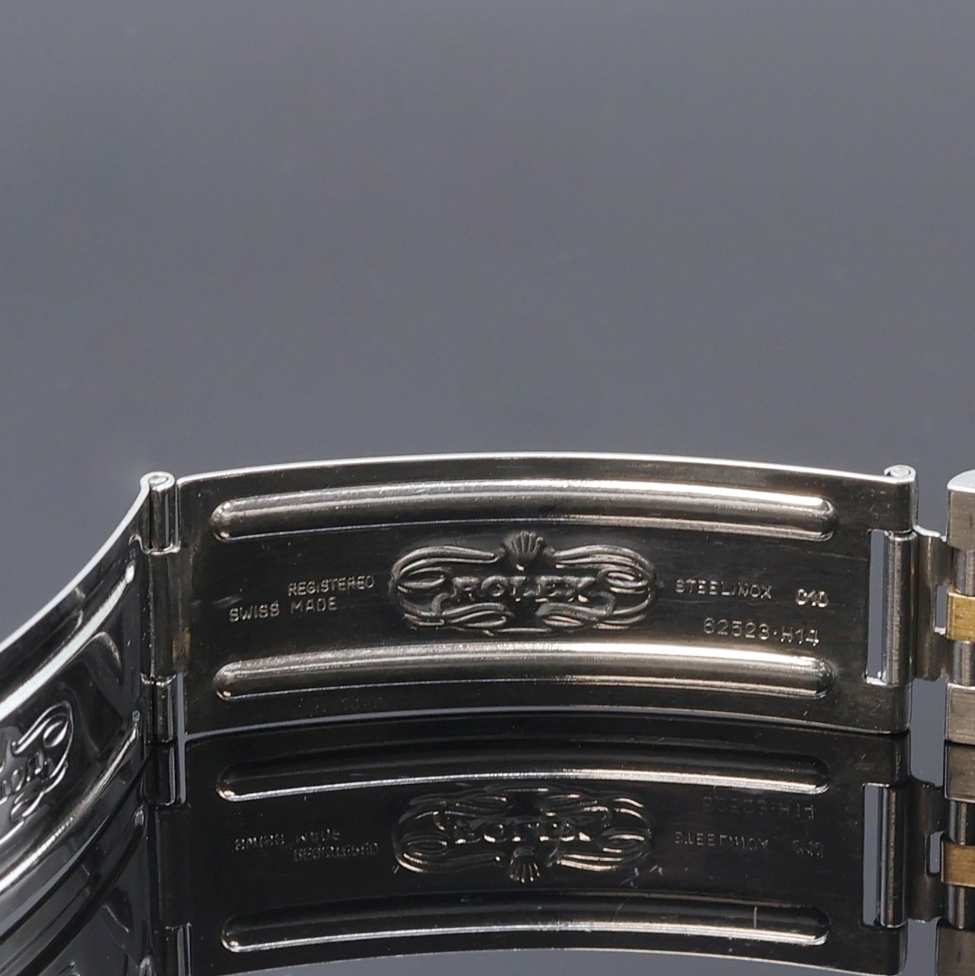 Detail c: ROLEX Datejust Herrenarmbanduhr in Stahl/Gold Referenz 16013, Schweiz um 1979, Automatik, verschr. Oystergeh., orig. Jubileeband Ref. 62523.H14, ...