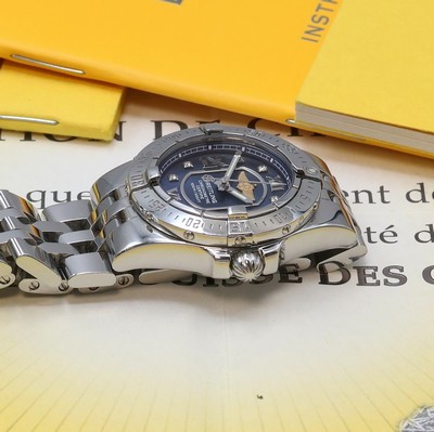 27085863c - BREITLING Starliner Armbandchronometer Referenz A71340, quarz, Edelstahlgeh. inkl. orig. ...