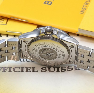 27085863d - BREITLING Starliner Armbandchronometer Referenz A71340, quarz, Edelstahlgeh. inkl. orig. ...