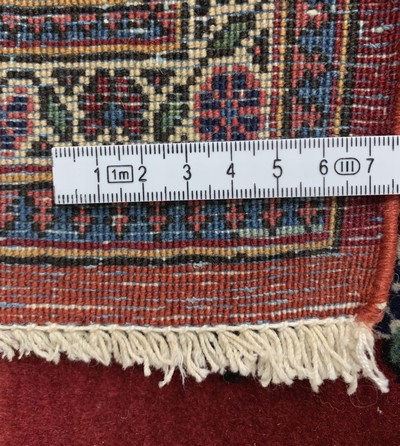 27086020f - Keschan Kork alt, Persien, Anfang 20.Jhd, Korkwolle auf Baumwolle, ca. 200 x 130 cm, ...