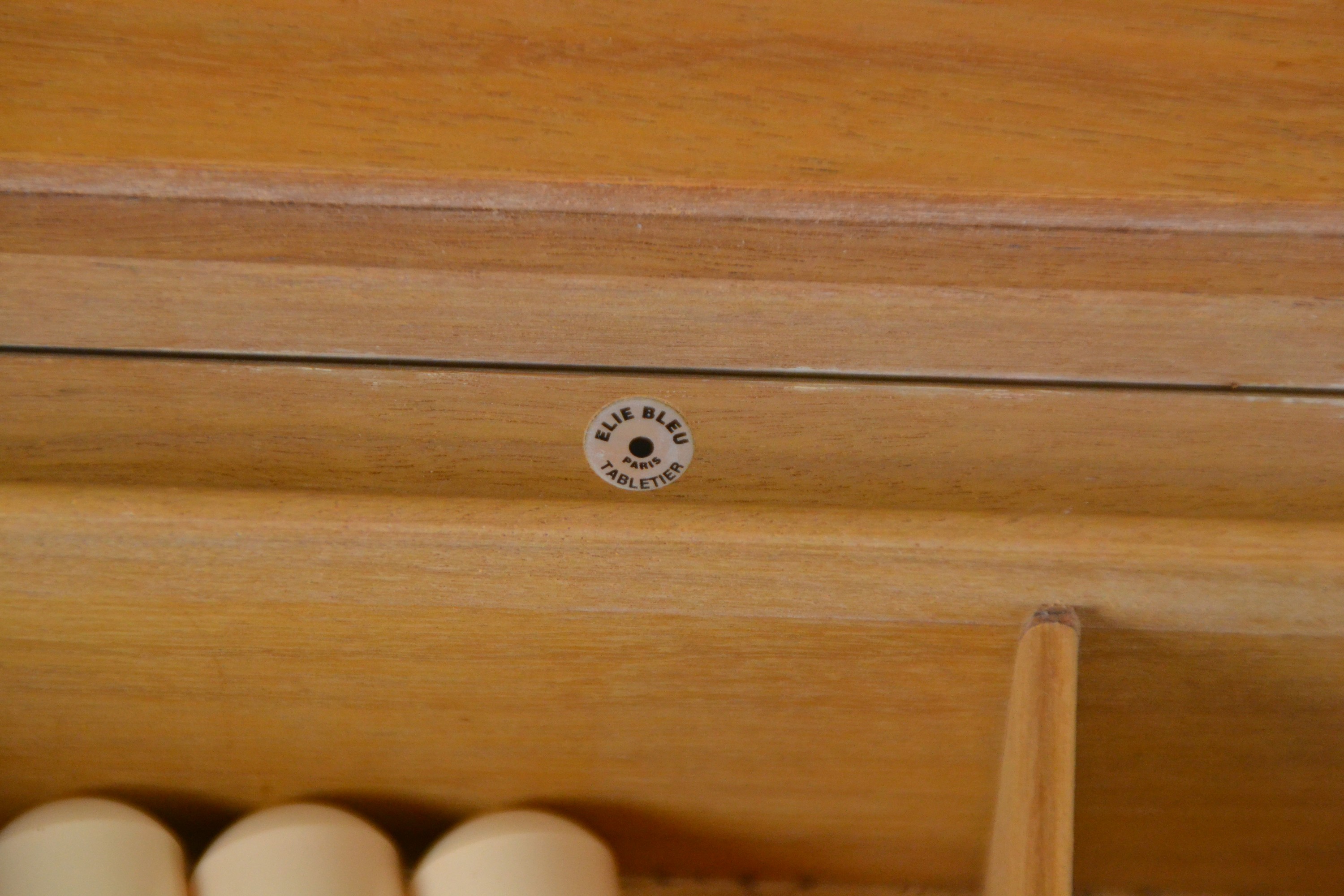 Detail g: Humidor, Elie Bleu, Paris, limitierte "Che Guevara"-Edition "Hasta la victoria siempre", Ed. 205/256, Ahornkorpus farbig bemalt, ...