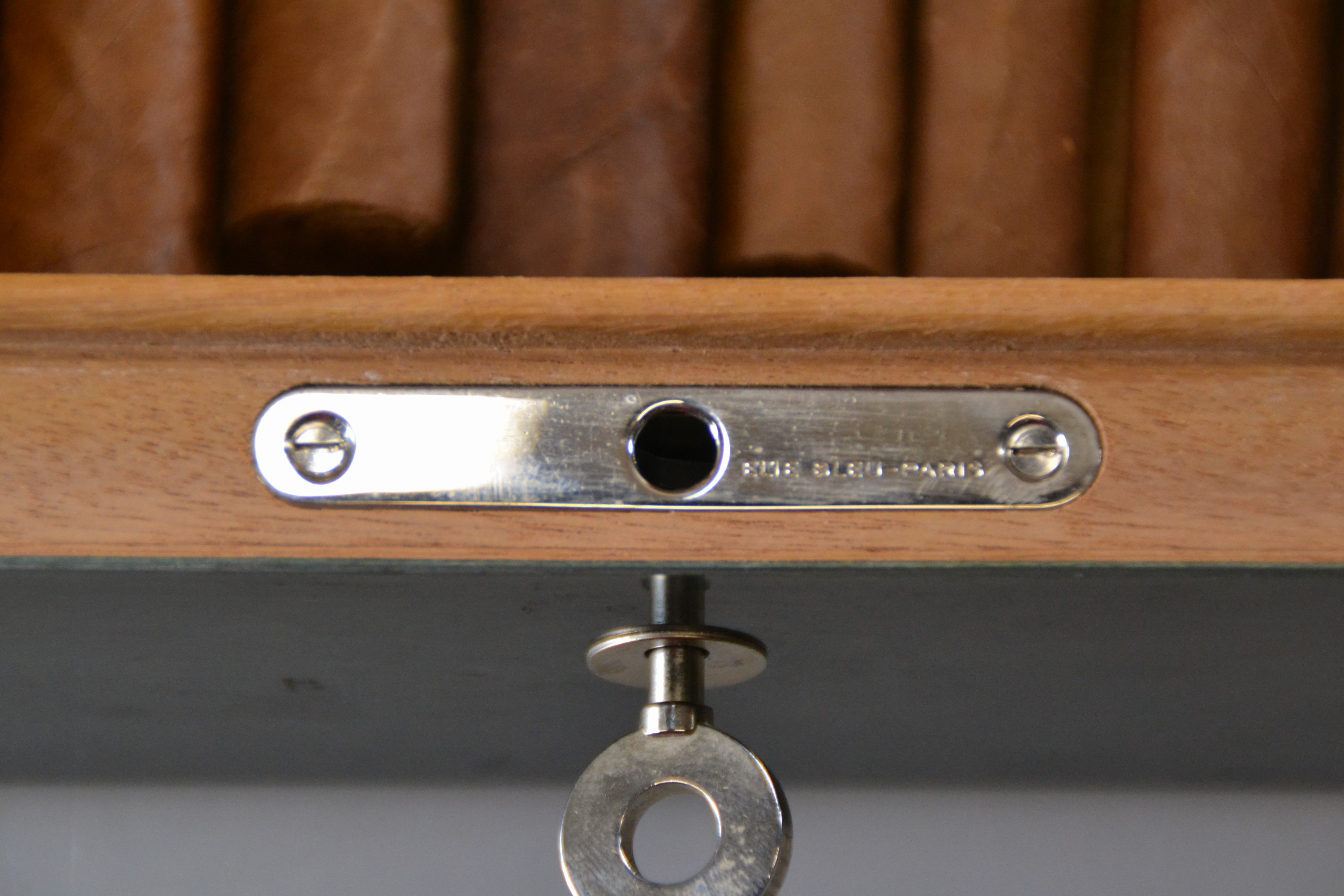 Detail i: Humidor, Elie Bleu, Paris, limitierte "Che Guevara"-Edition "Hasta la victoria siempre", Ed. 205/256, Ahornkorpus farbig bemalt, ...