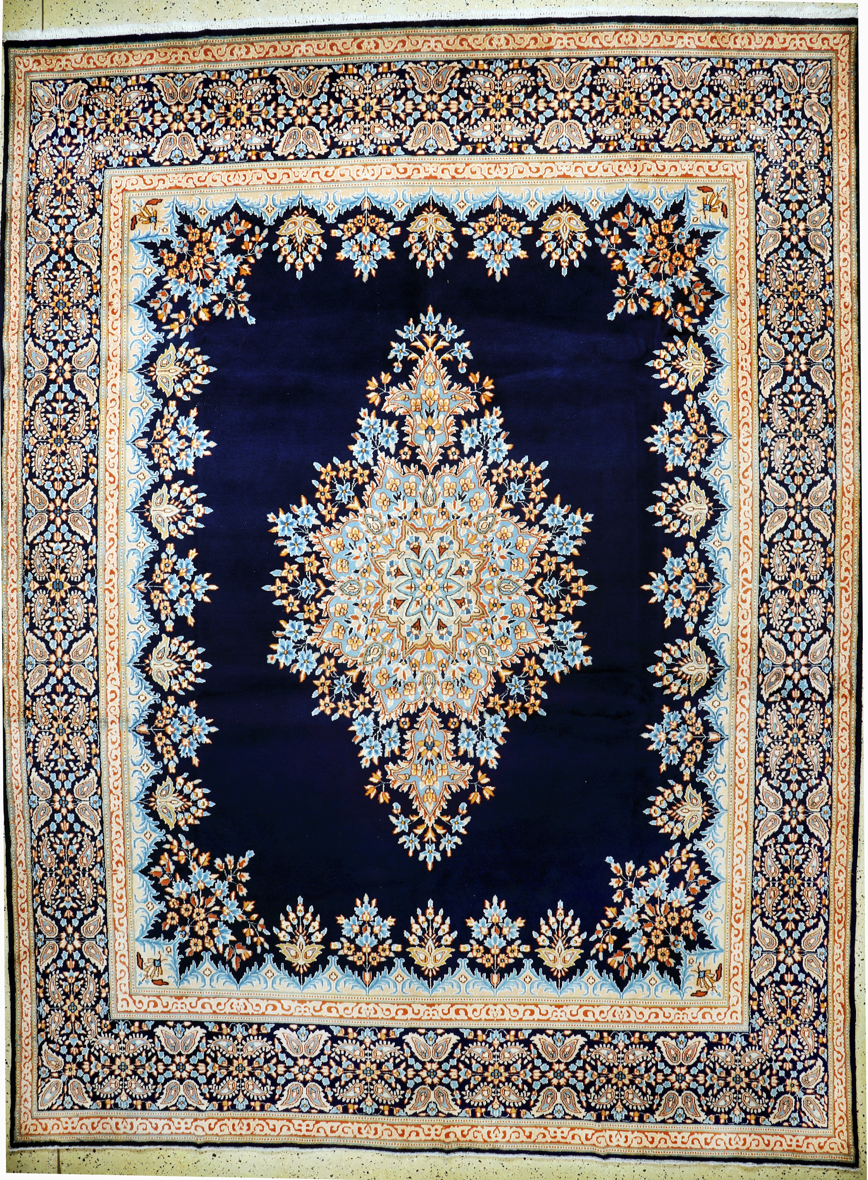 Image 27086268 - Kerman alt, Persien, Mitte 20.Jhd, Wolle auf Baumwolle, ca. 400 x 300 cm, EHZ: 2 ...