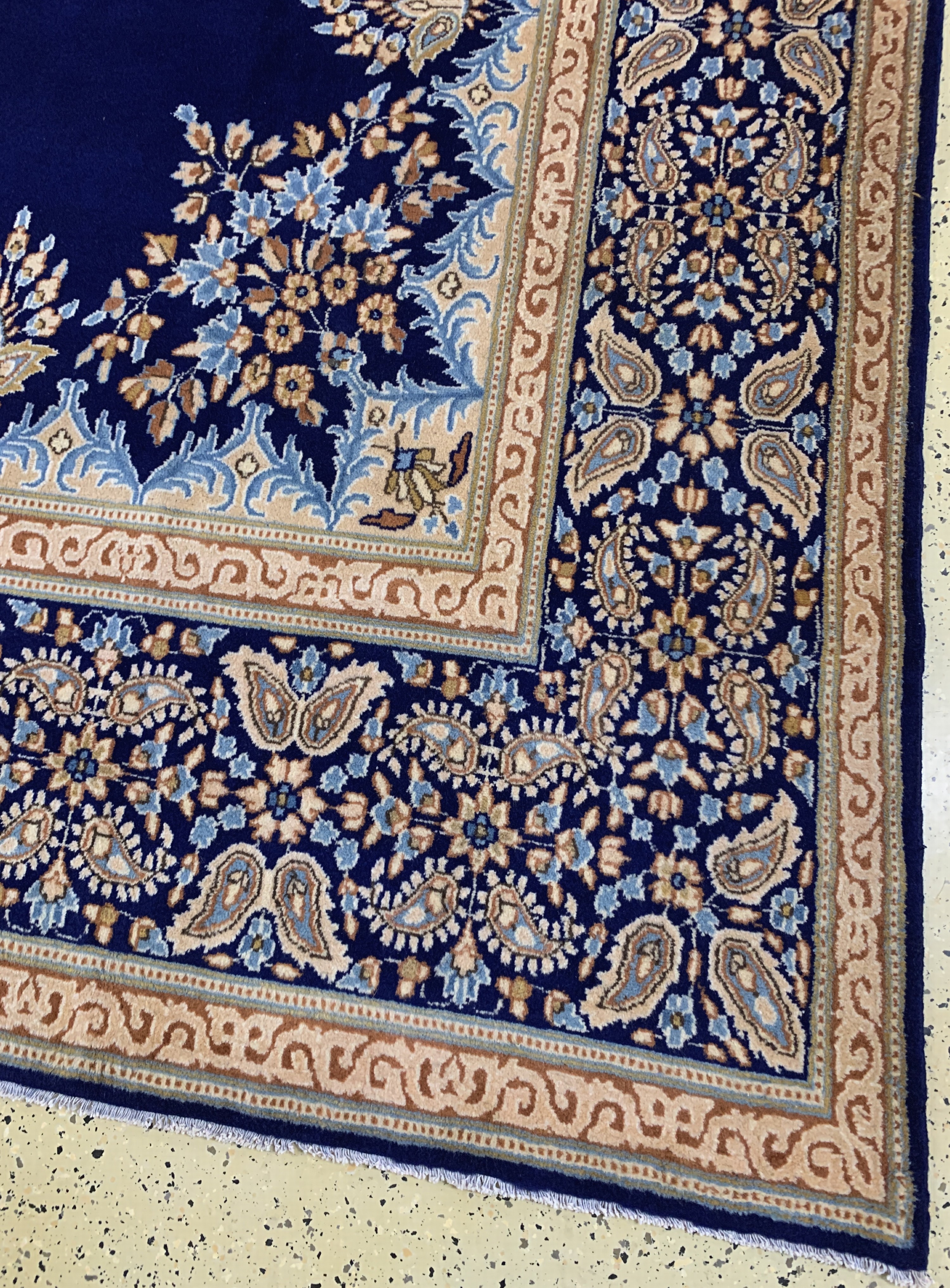 Detail a: Kerman alt, Persien, Mitte 20.Jhd, Wolle auf Baumwolle, ca. 400 x 300 cm, EHZ: 2