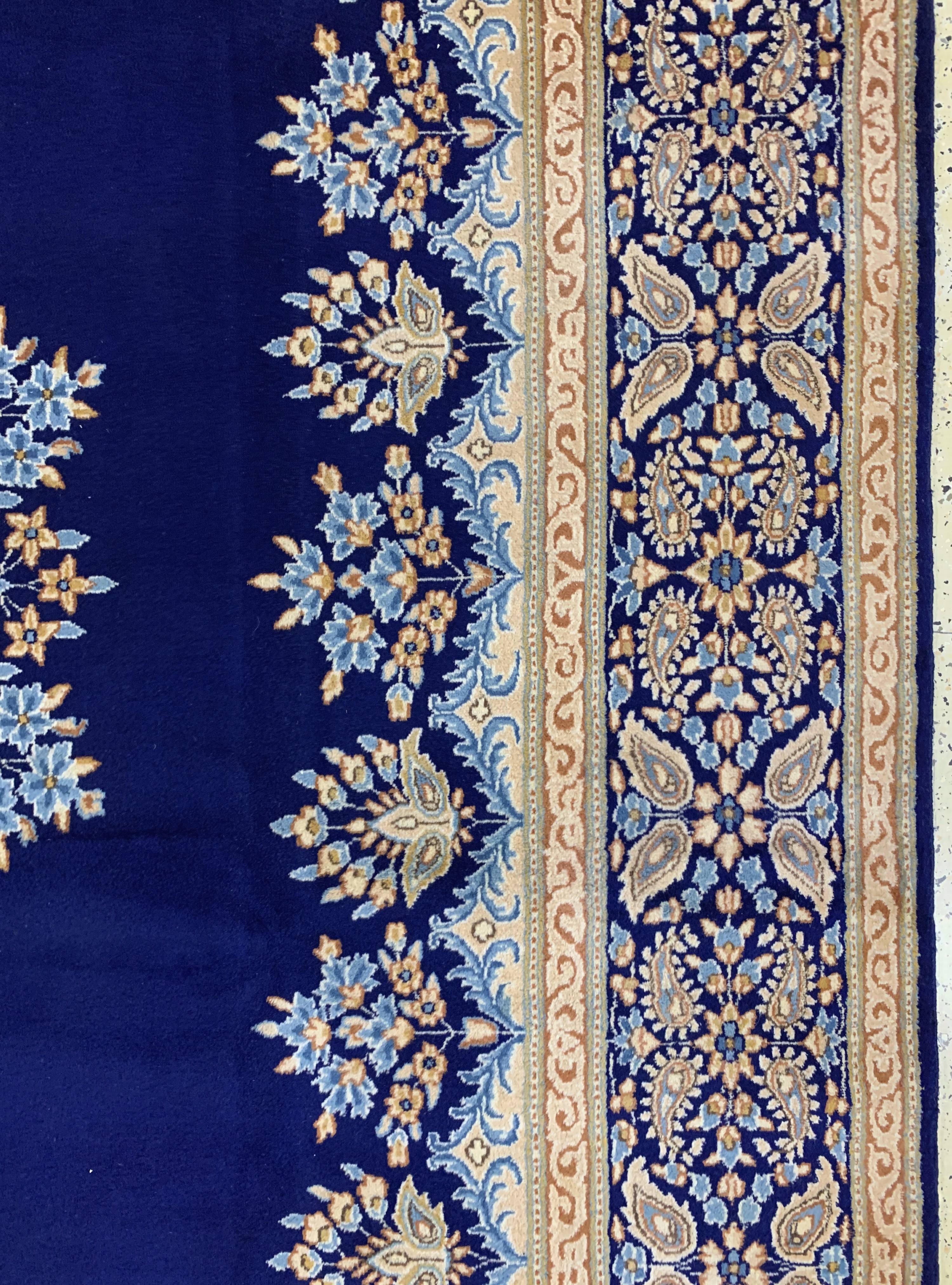 Detail e: Kerman alt, Persien, Mitte 20.Jhd, Wolle auf Baumwolle, ca. 400 x 300 cm, EHZ: 2