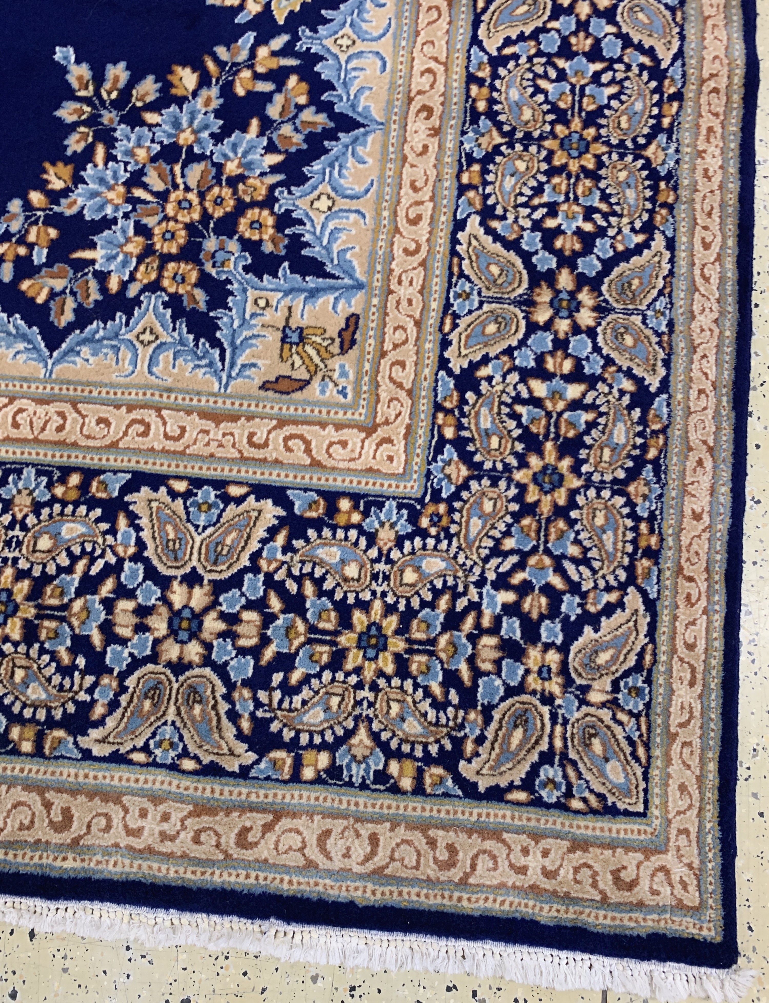 Detail f: Kerman alt, Persien, Mitte 20.Jhd, Wolle auf Baumwolle, ca. 400 x 300 cm, EHZ: 2