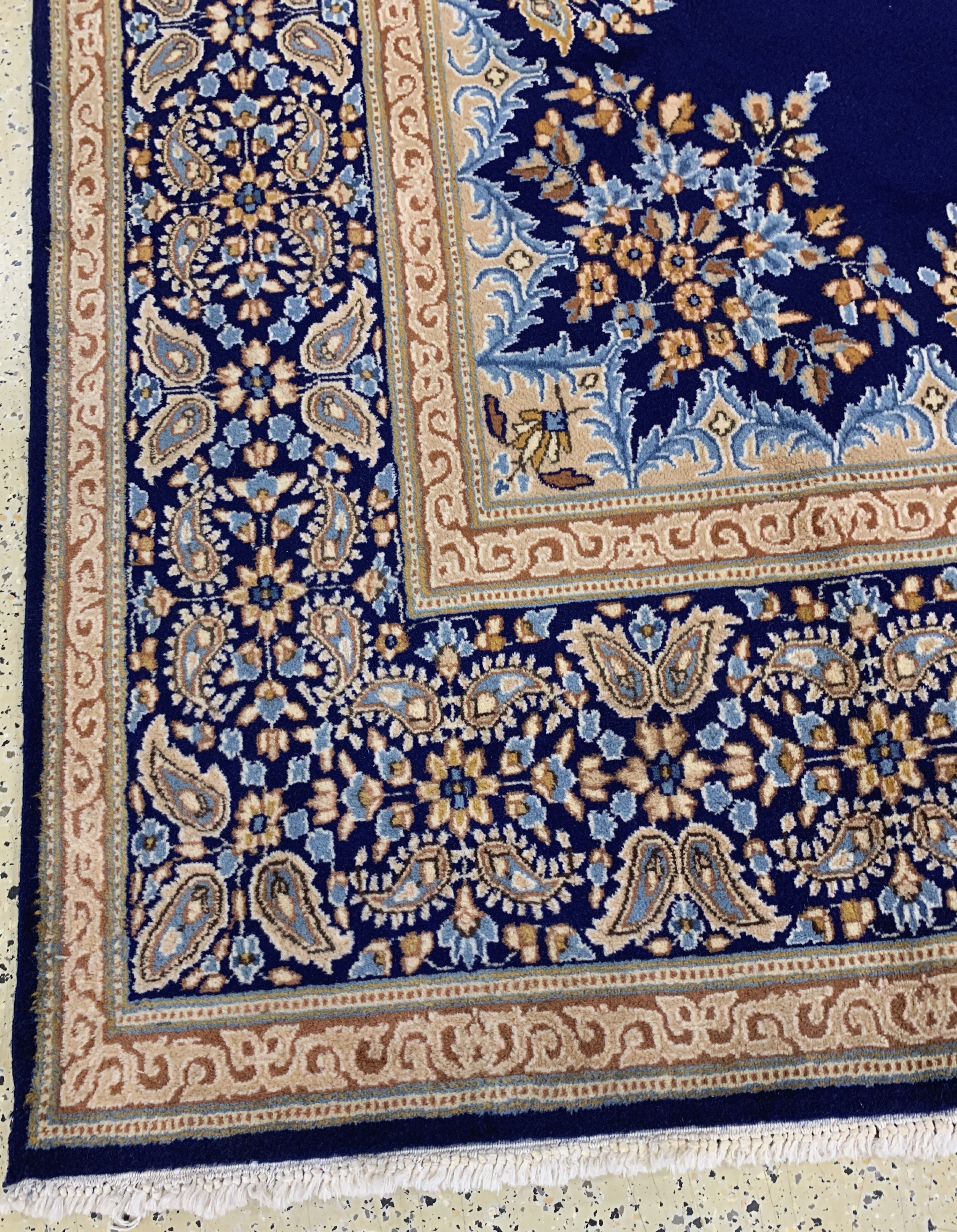 Detail h: Kerman alt, Persien, Mitte 20.Jhd, Wolle auf Baumwolle, ca. 400 x 300 cm, EHZ: 2