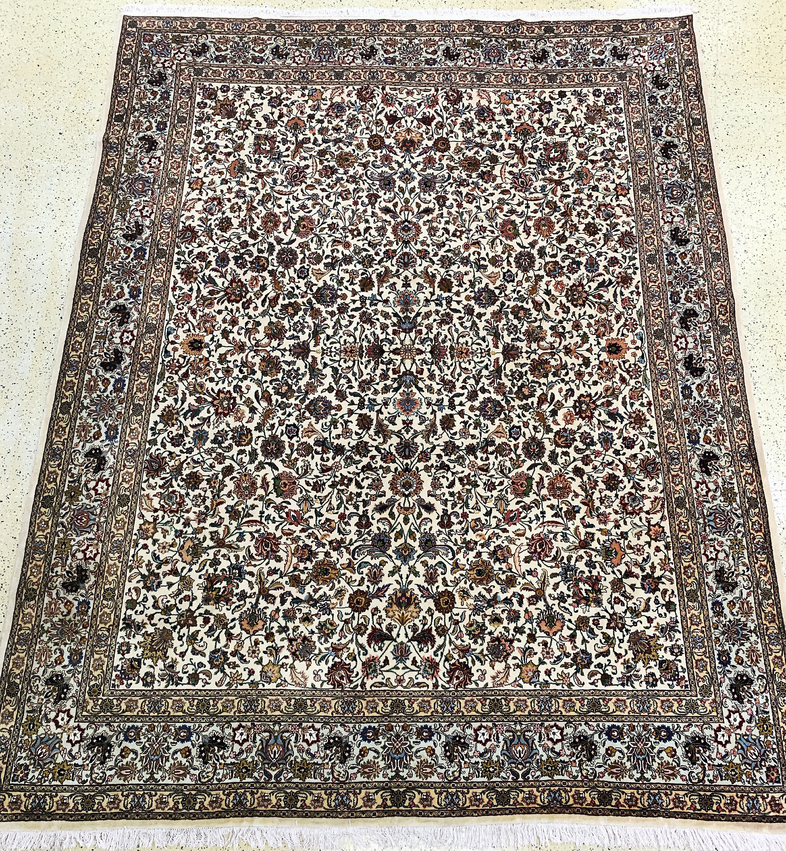 Image 27086279 - Täbriz alt, Persien, Mitte 20.Jhd, Wolle auf Baumwolle, ca. 412 x 330 cm, EHZ: 2 ...