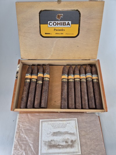 27086251b - 25er Kiste mit 22 Piramides Edicion Limitada 2001, Cohiba, Havana, Kuba, Piramides, ...