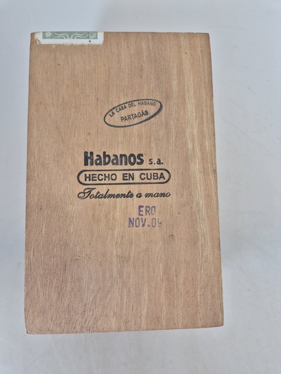 27086266c - 25er Kiste Siglo V, Cohiba, Havana, Kuba, 2009, Dalias, Ringmaß 43, in geöffneter ...