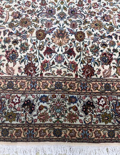 27086279h - Täbriz alt, Persien, Mitte 20.Jhd, Wolle auf Baumwolle, ca. 412 x 330 cm, EHZ: 2 ...