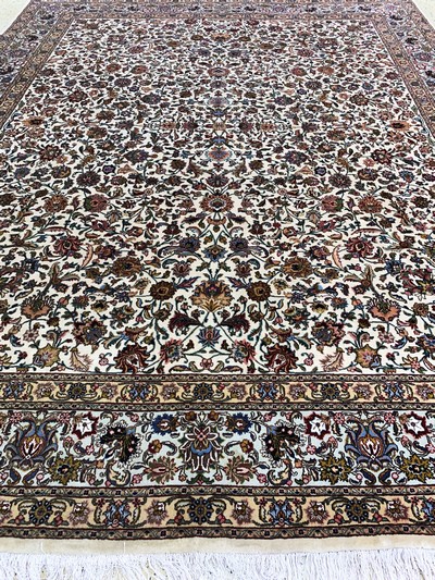 27086279j - Täbriz alt, Persien, Mitte 20.Jhd, Wolle auf Baumwolle, ca. 412 x 330 cm, EHZ: 2 ...
