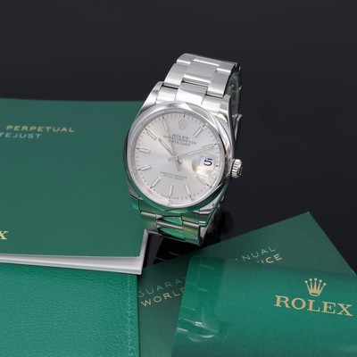 Image ROLEX Oyster Perpetual Datejust wristwatch reference 126200, self winding, superlative ...