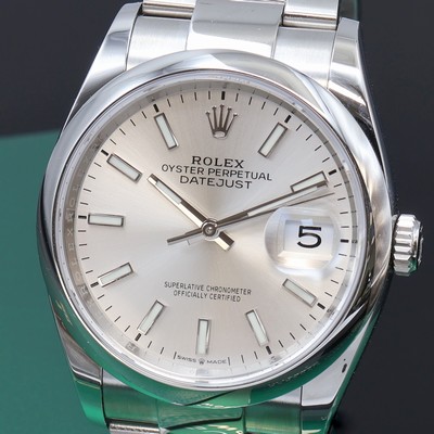 27086280a - ROLEX Oyster Perpetual Datejust Armbanduhr Referenz 126200, Automatik, Chronometer der ...