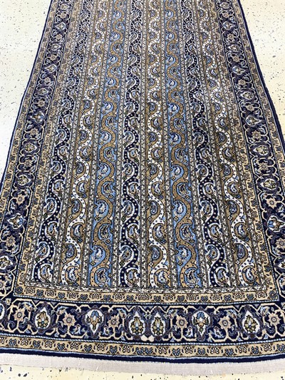 27086290e - Ghom Kork, Persien, Mitte 20.Jhd, Korkwolleauf Baumwolle, ca. 320 x 100 cm, EHZ: 2 ...