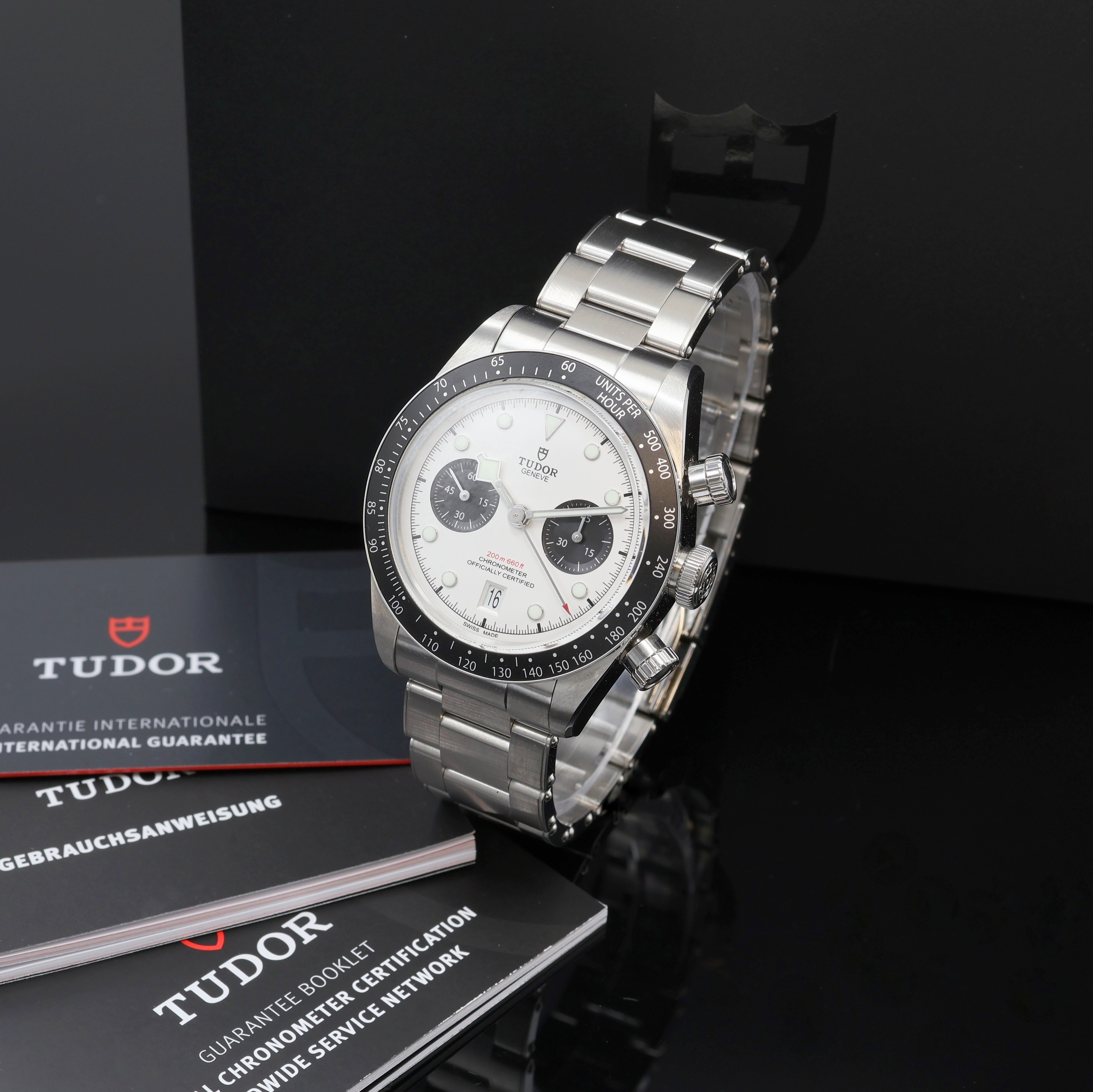 Image 27086300 - TUDOR Black Bay Chronometer Herrenchronograph Referenz 79360N, Automatik, Edelstahlgeh. ...