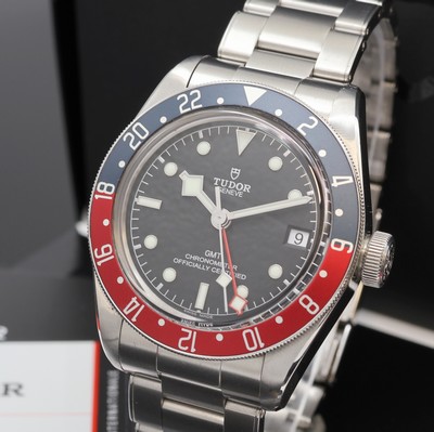 27086319a - TUDOR Black Bay GMT Chronometer Herrenarmbanduhr Referenz 79830RB, Automatik, ...