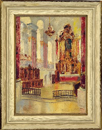 27086564k - Hans Schönwald, Maler um 1930, war tätig in Berlin und München, Interieur aus der ...