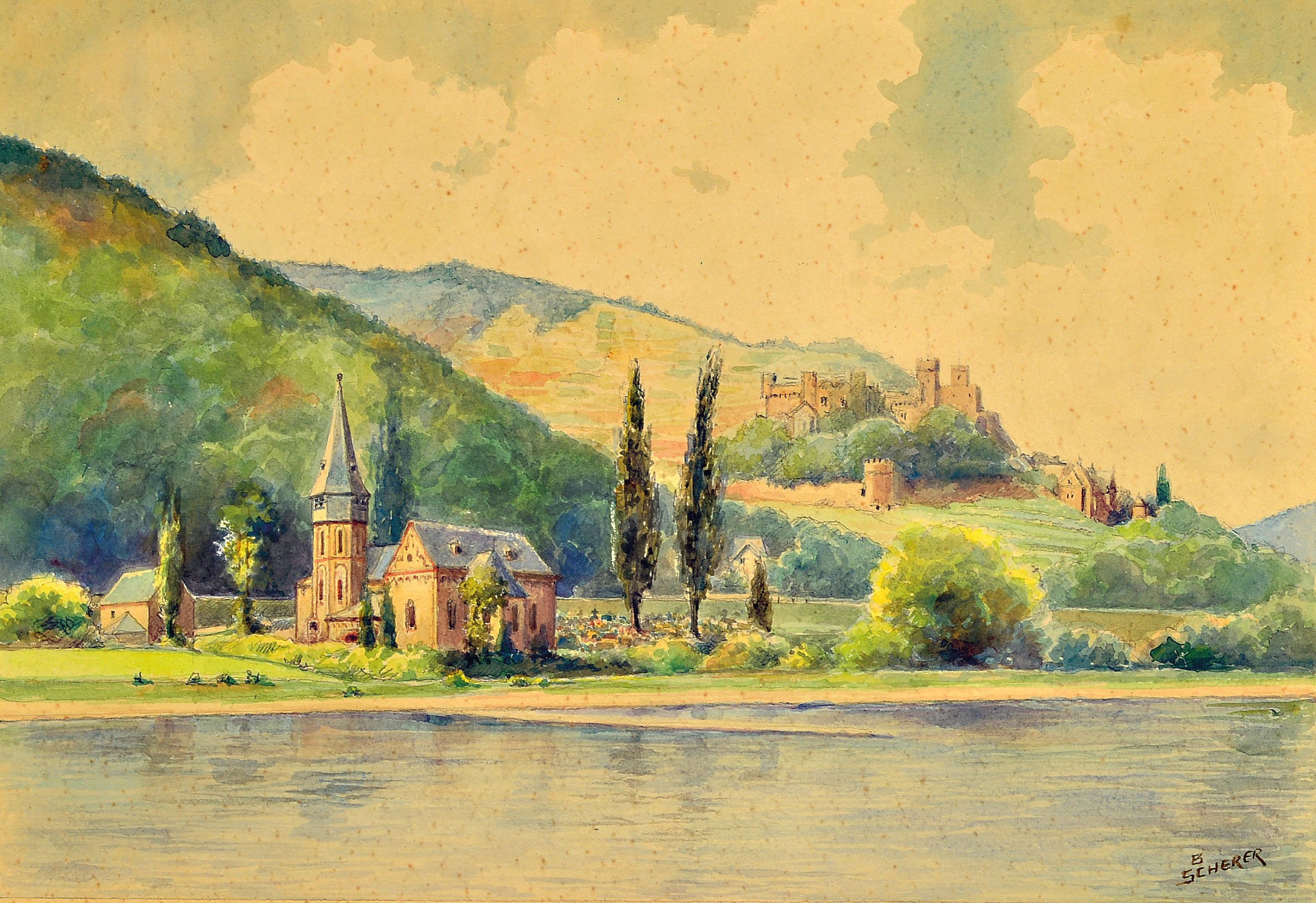 Image 27086608 - Bernhard Scherer, 1896-1951, war ansässig in Weiler bei Bingen, hier: St. Clemens ...