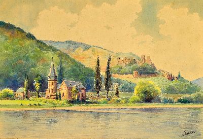 Image Bernhard Scherer, 1896-1951, war ansässig in Weiler bei Bingen, hier: St. Clemens ...