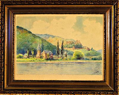 27086608k - Bernhard Scherer, 1896-1951, war ansässig in Weiler bei Bingen, hier: St. Clemens ...