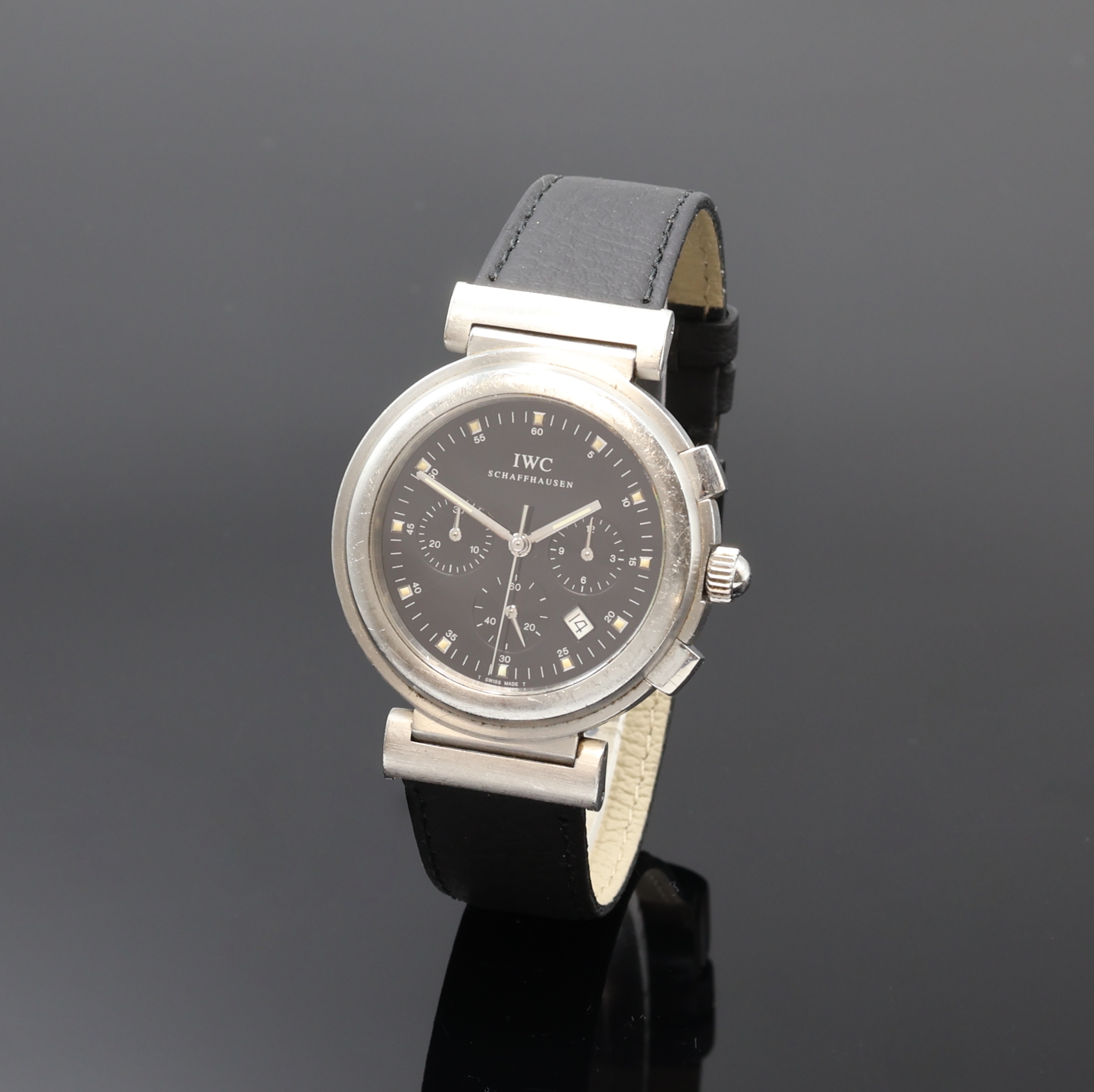 Image 27087188 - IWC Da Vinci Armbandchronograph Referenz 3728, Schweiz um 1995, quarz, Edelstahlgeh., ...
