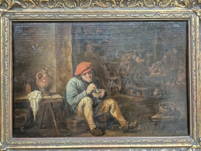 27087830a - Unbekannter Traditionalist des 19.Jh., Kopie nach David Teniers d.J. (1610-1690) ´Bauer ...