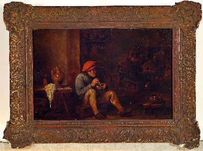 27087830k - Unbekannter Traditionalist des 19.Jh., Kopie nach David Teniers d.J. (1610-1690) ´Bauer ...