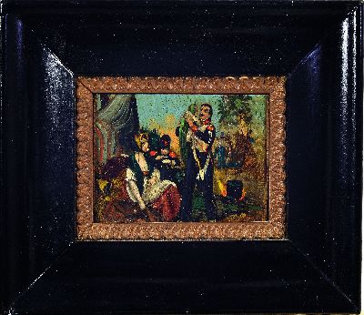 27087863k - Miniature painting probably about the German- German War, 1860/70s, probably royal ...
