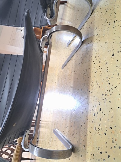 27088213g - Paar Sessel PK20, Poul Kjaerholm für Fritz Hansen Dänemark 1992, Bezug mit ...