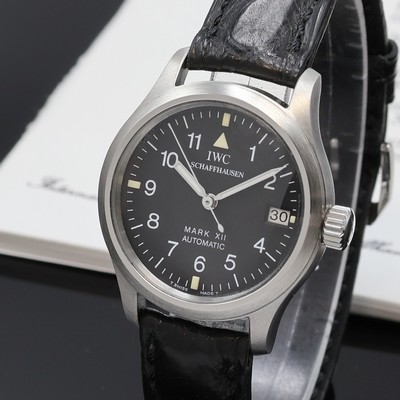 27088636a - IWC Fliegeruhr Mark XII Damenarmbanduhr Referenz 4421, Automatik, Edelstahlgeh. inkl. ...