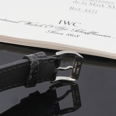 27088636c - IWC Fliegeruhr Mark XII Damenarmbanduhr Referenz 4421, Automatik, Edelstahlgeh. inkl. ...