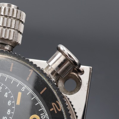27088766c - ED HEUER & Co Super-Autavia Rally-Einbauuhr mit Chronograph, Schweiz um 1965, verchr. ...