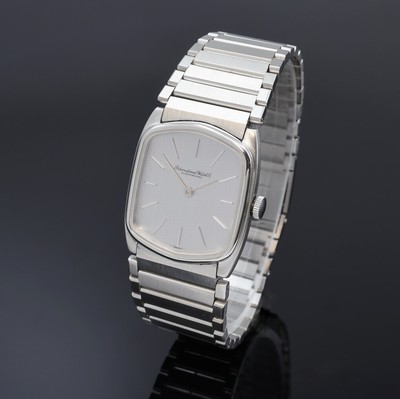 Image IWC rare vintage wristwatch Da Vinci Line in steel, manual winding, Switzerland around ...