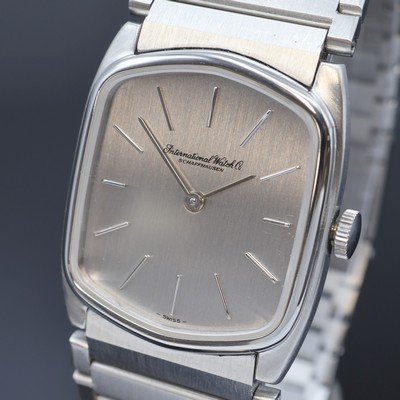 27088800a - IWC seltene vintage Armbanduhr Da Vinci Line in Stahl, Handaufzug, Schweiz um 1973, 2- ...