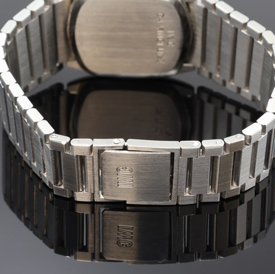 27088800c - IWC seltene vintage Armbanduhr Da Vinci Line in Stahl, Handaufzug, Schweiz um 1973, 2- ...
