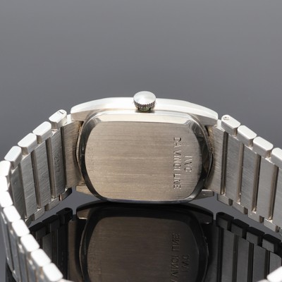 27088800d - IWC seltene vintage Armbanduhr Da Vinci Line in Stahl, Handaufzug, Schweiz um 1973, 2- ...