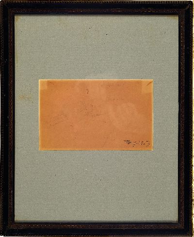 27088908k - Carl Spitzweg, 1808-1885 München, Studie zu einer Strelizie, Bleistift auf Papier, mit ...