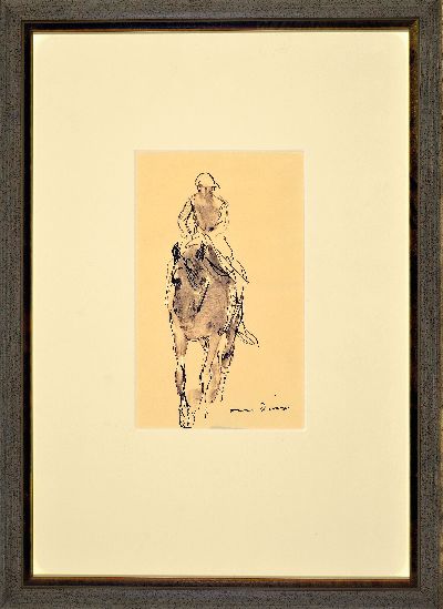 27089646k - Otto Dill, 1884 Neustadt/Wstr. - 1957 Bad Dürkheim, aquarellierte Tuschezeichnung, ...