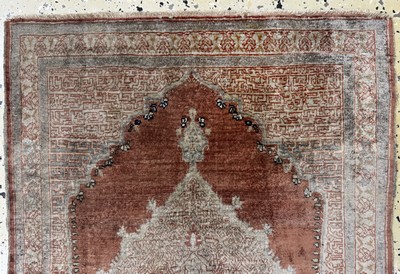 27089649a - Täbriz Seide´Hadji-Jalili´, Persien, antik,19.Jhd, reine Naturseide, ca. 85 x 55 cm, ...