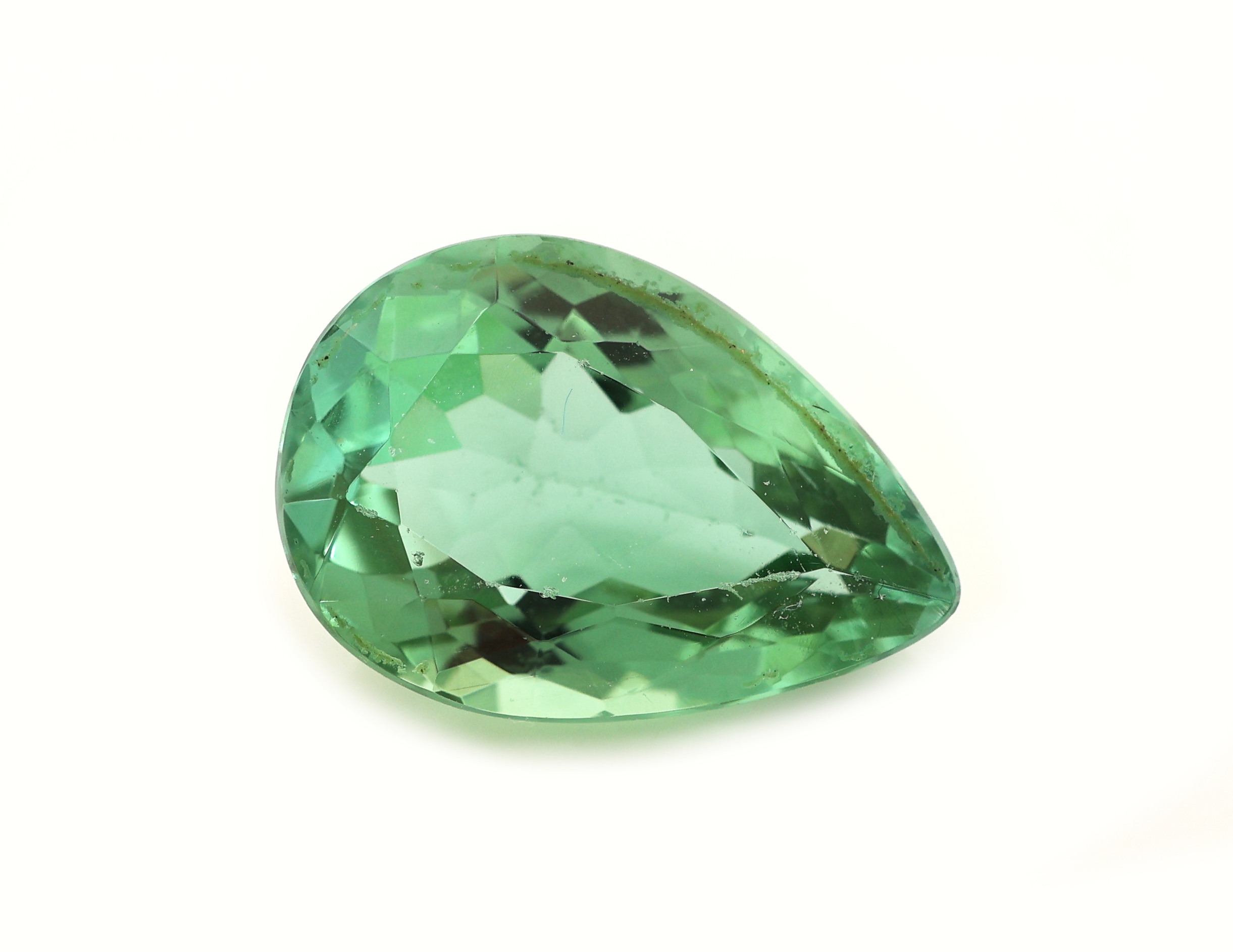 Image 27090985 - Loser Turmalin, ca. 5.35 ct, facett. Tropfen Schätzpreis: 680, - EUR