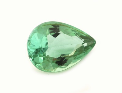 27090985a - Loser Turmalin, ca. 5.35 ct, facett. Tropfen Schätzpreis: 680, - EUR