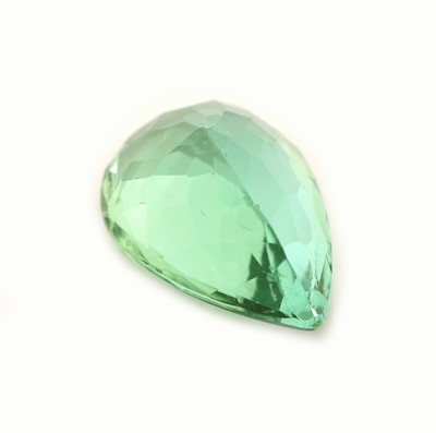 27090985b - Loser Turmalin, ca. 5.35 ct, facett. Tropfen Schätzpreis: 680, - EUR