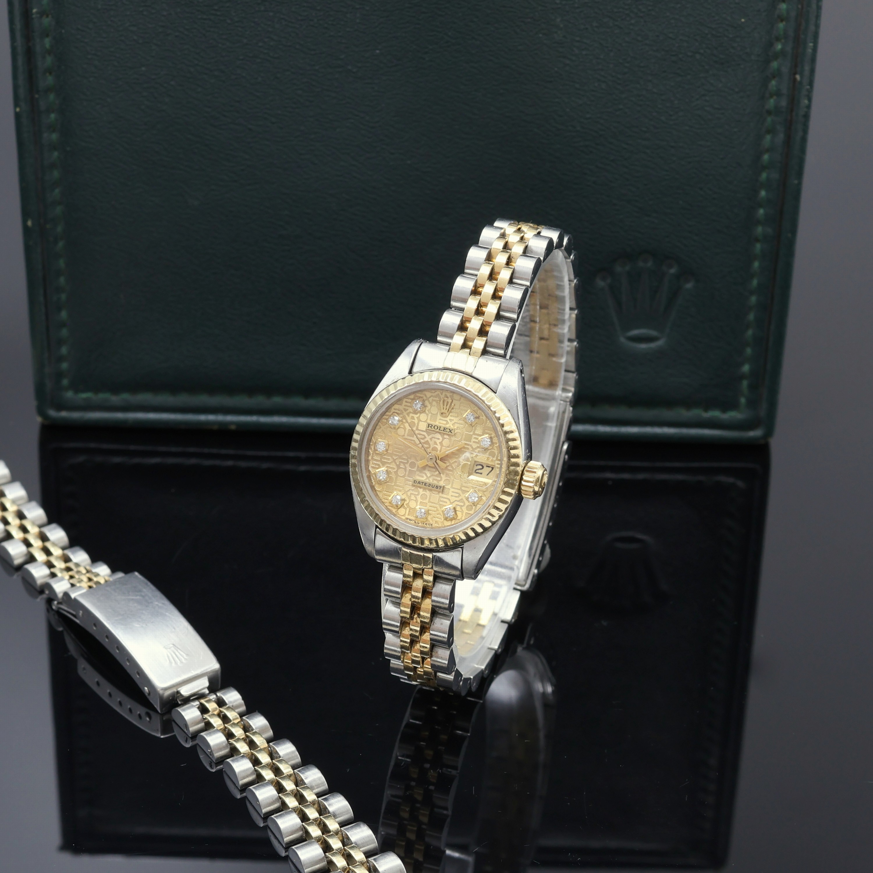 Image 27091121 - ROLEX Datejust Damenarmbanduhr Referenz 6917, Schweiz um 1979, Automatik, Edelstahl/Gold ...