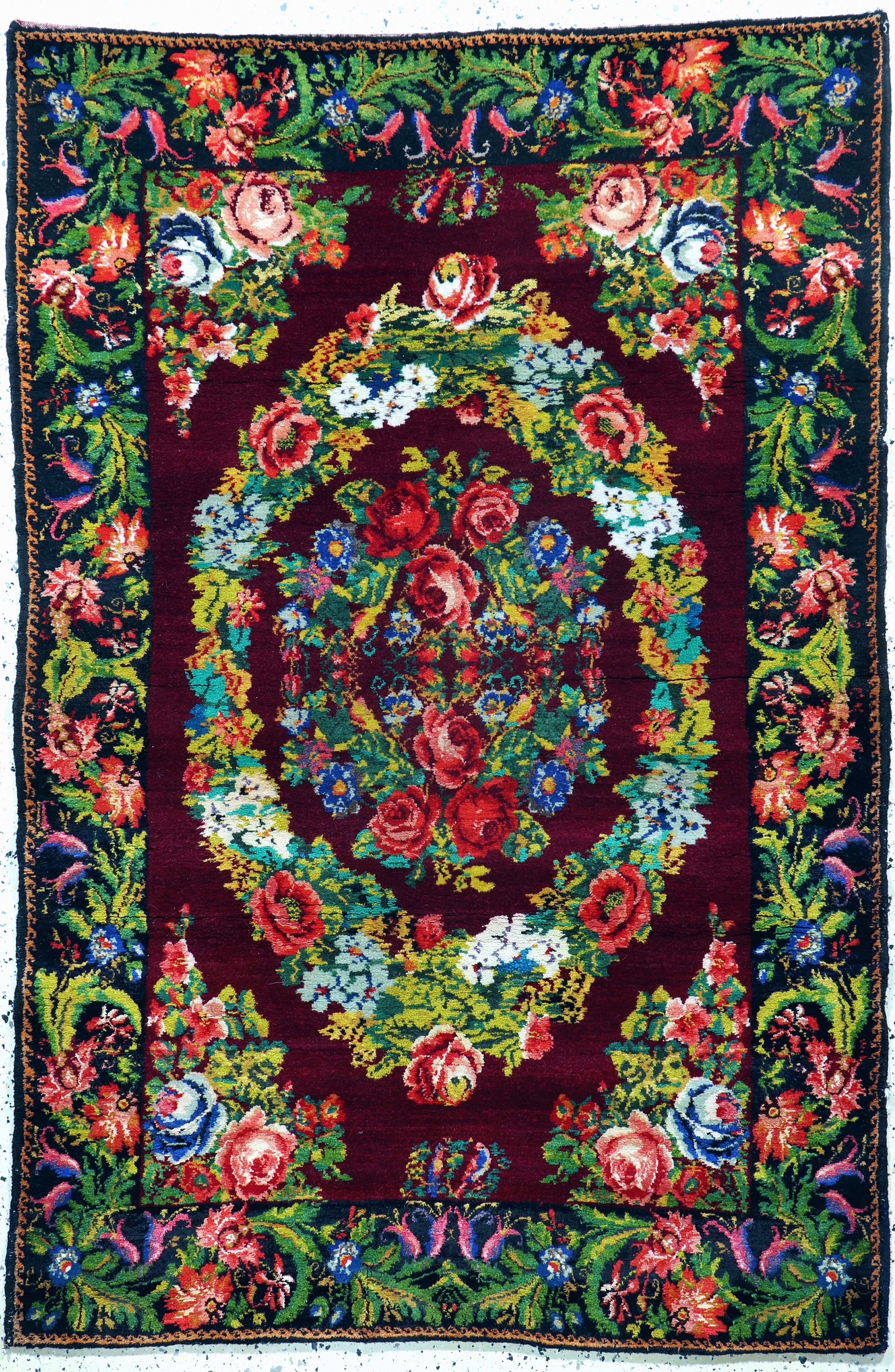 Image 27091432 - Karabagh alt, Kaukasus, Anfang 20.Jhd, Wolle auf Baumwolle, ca. 202 x 134 cm, EHZ: 2 ...
